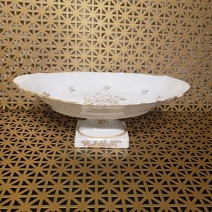VINTAGE ROYAL LIMOGES PEDESTAL DISH